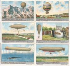 S 1313 / Liebig / the conquest of the air 1 - The lightest (ITA) MF47312