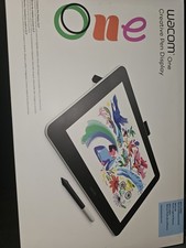 Wacom One 13.3 inch Graphics Tablet - Flint White DTC133W0A