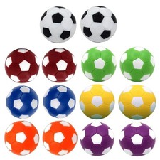 14 Pack Table Soccer Foosballs Replacement Balls, Multicolor 36mm 1.42" Offici