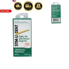 Plaque Removers 3 Packs of 4x25 Picks/Pack 300 Picks - Mint Flavor