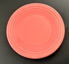 Fiesta Homer Laughlin replacement Luncheon plate Rose 1986, 9 in