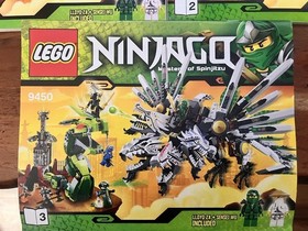 LEGO Ninjago 9450 Assembly Instructions Manuals Books 1 2 3 ONLY &ndash; Complete