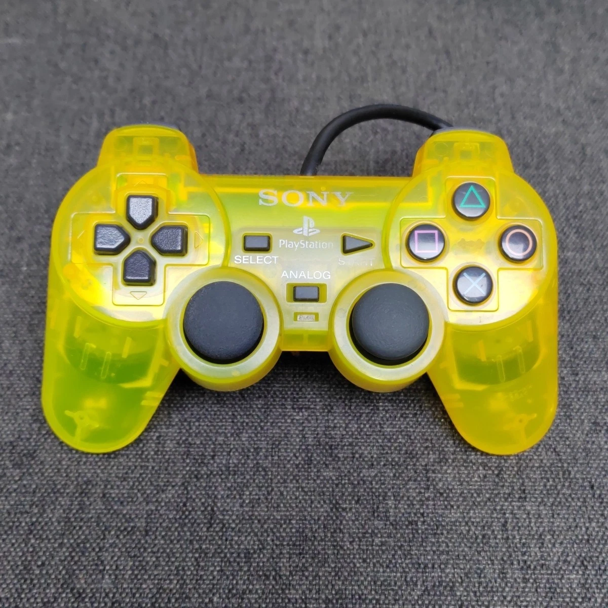 SONY PlayStation 2 PS2 Official Controller DualShock 2 Lemon