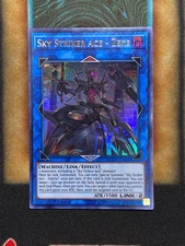 Yugioh Sky Striker Ace - Zeke DUOV-EN024 Ultra Rare 1st Ed NM