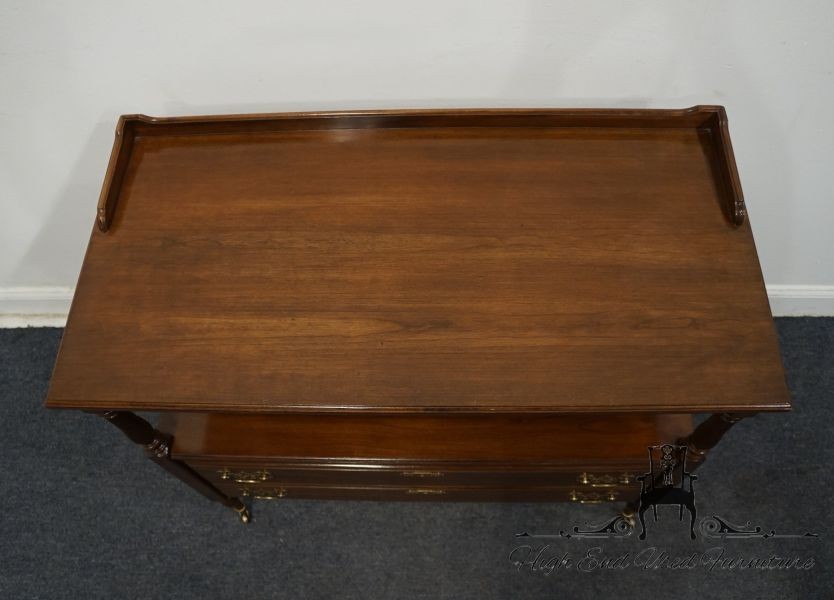 ETHAN ALLEN Georgian Court Solid Cherry Traditional Style 64" Server Buffet 1...