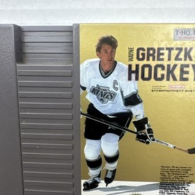 Wayne Gretzky's Hockey White Jersey Variant NES Nintendo