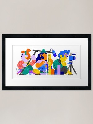 Movie Making Framed Art Print Framed Wall Art Poster Canvas Print Picture
