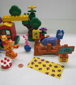 Lego Duplo 2987  Winnie The Pooh The Hundred Acre Wood 1999 Complete Set No Box