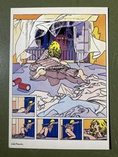 Carte Postale Ex Libris Le Déclic Milo Manara