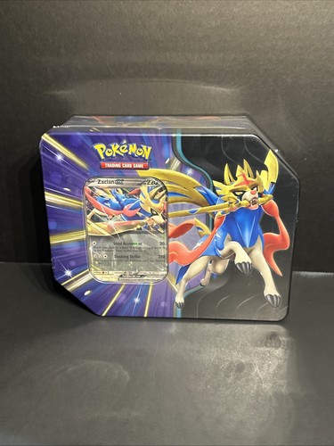 Pokemon TCG Zacian Ex Slashing Legends Tin Sealed Neu