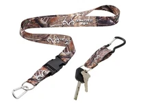 Realtree AP Camo Neck Lanyard With Quick Release and Mini Carabiner