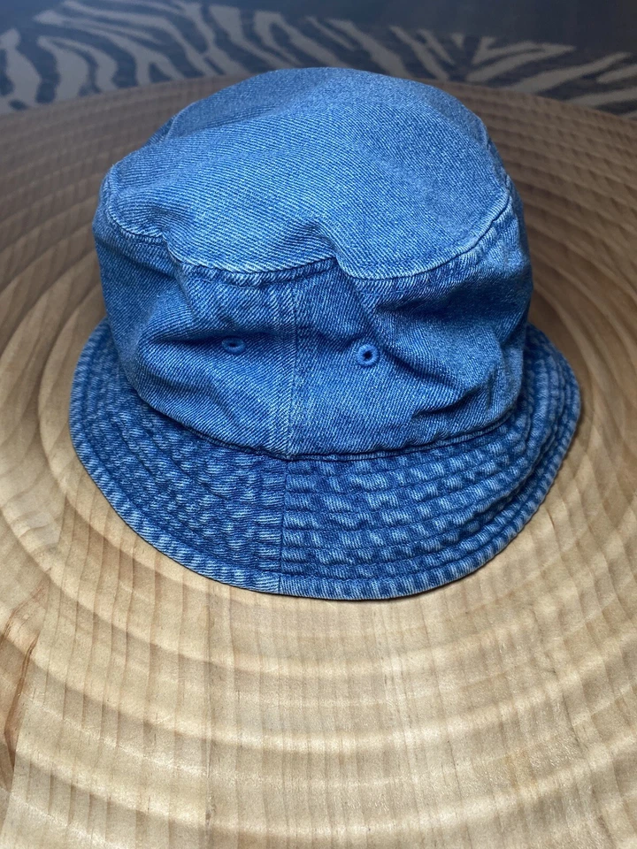 Sombrero Hurley Bucket Jean azul para mujer o hombre Foto 3 de 4