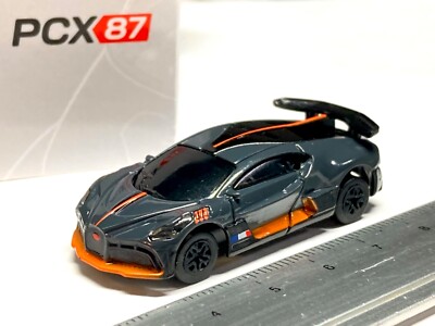 JPN87 1/87 Bugatti Divo Chiron Orange/Grau HO JAPAN Koenigsegg pagani