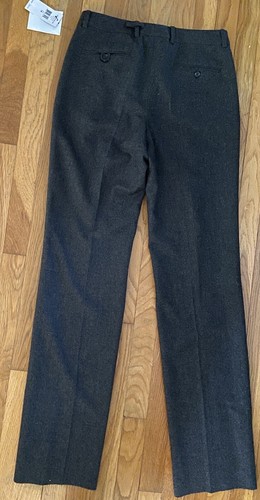 Ralph Lauren Polo NWT Wool Tweed Gray Dress Pants MSRP $195 Size 18 Boys NEW - Picture 14 of 15