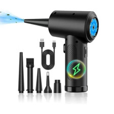 Electric Cordless Air Duster Blower High Pressure for Computer/Car Cleaning