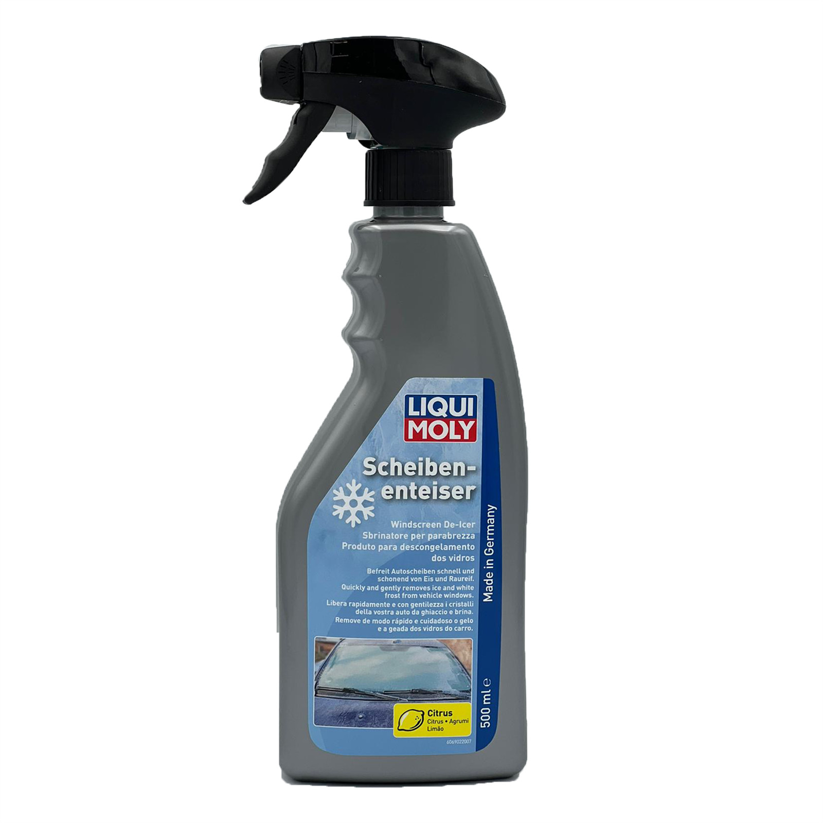 Liqui Moly Car Windscreen De-Icer Spray Melts Ice Snow 500ml