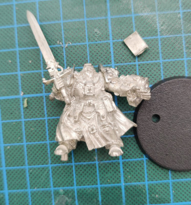 WH40K Space Marine Grey Knights Terminator Captain Stern Metal