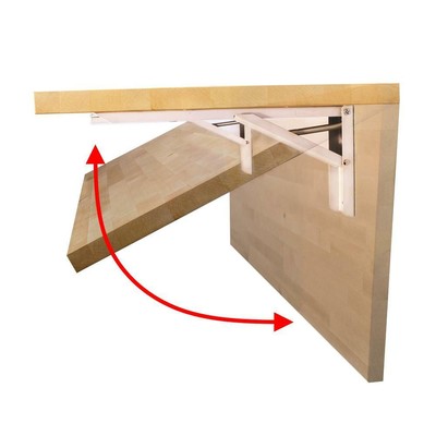 Quick Bench Qb Uv Folding Wall Mounted Workbench With 20 X 48
