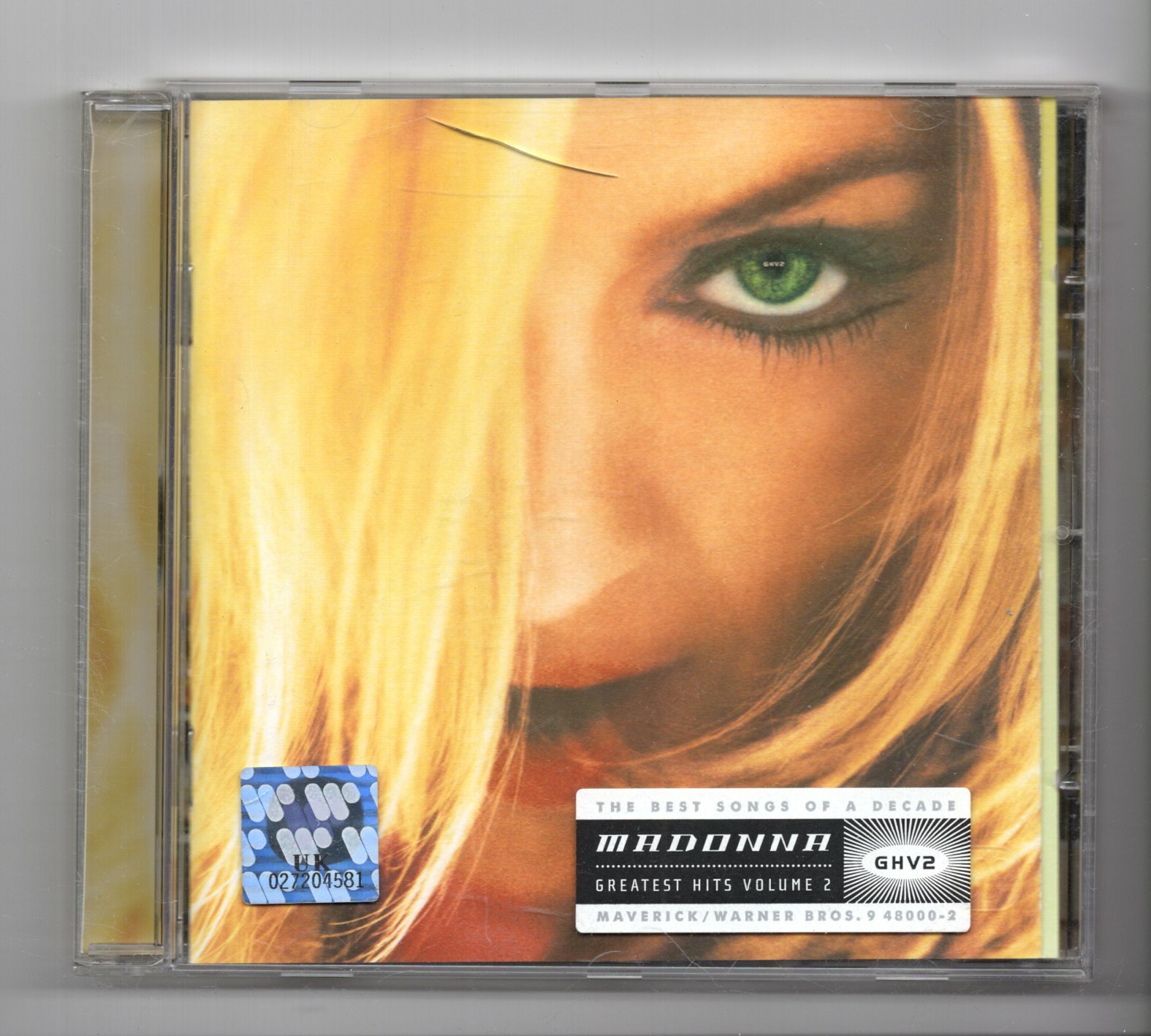 (JQ303) Madonna, Greatest Hits Vol 2 - 2001 CD