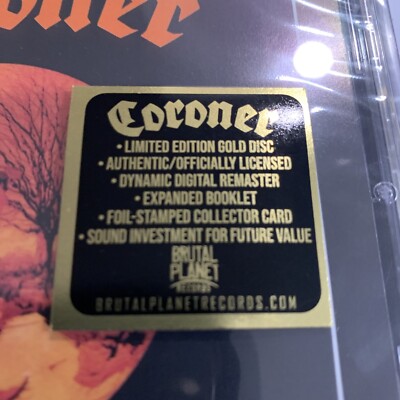 Coroner – R.I.P. CD 2022 Brutal Planet Records – BPCD 1606 [Gold