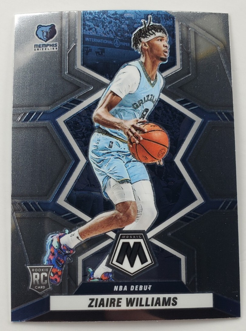 2021-22 Panini Mosaic Ziaire Williams Memphis Grizzlies #273 RC