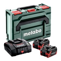 Metabo Basis Set 18 V 2X Lihdx Akku 8,0 Ah + Asc 290 LadegeräT ( 685305000 )