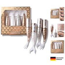 4 Farben Liquid Glitter Eyeliner Set, Metalli...