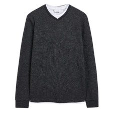 Mens N@@t Mock Layer Jumper Sizes S - 3XL