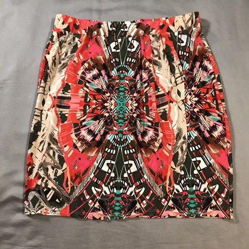 Maeve Skirt Womens Large Multicolor Short Wrap - 第 1/8 張圖片