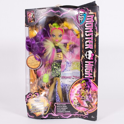 BNIB 2013 Mattel Monster High doll  - Freaky Fusions Clawdeen Wolf Clawvenus