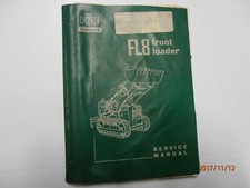 Manuale servizio trattore Fiat FL8 caricatore.