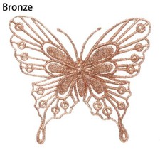 Butterfly Christmas Tree Decorations Home Xmas Ornaments Christmas Butterfly