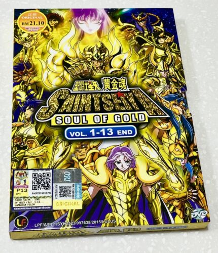 Online vs Blu Ray Soul - Saint Seiya Soul of Gold