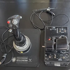 Thrustmaster  Hotas Warthog Flight Stick Joystick for PC - Black