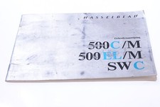   HASSELBLAD 503CM 500ELM SWC/M CAMERA ORIGINAL INSTRUCTIONS MANUAL DUTCH 141-2