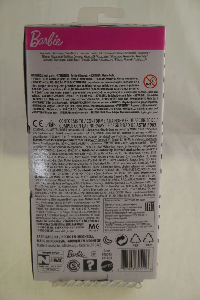 Mattel Barbie Accesorios Moda Pack Bolso Playa Electrónica Boombox Tablet Foto 2 de 2