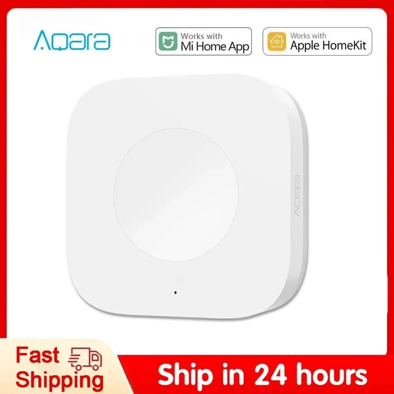 Aqara Sensor Smart Wireless Mini Switch Zigbee One Key Control Button Homekit