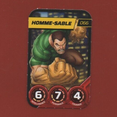 Marvel 2023 - E.Leclerc Nr. 066 - Homme-Sable ( Ref. B1916)