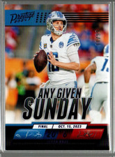 2024 Prestige Any Given Sunday Xtra Points Purple #6 Jared Goff /99 