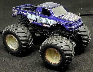 hot wheels monster jam blue thunder