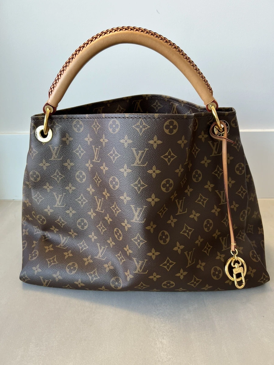 lv artsy leather