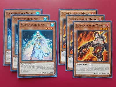 Yugioh Elementsaber Deck 40 Card Elemental Lords Molehu Budget Tournament Ready | eBay Yugioh Elementsaber Deck 40 Card Elemental Lords Molehu Budget Tournament Ready | eBay