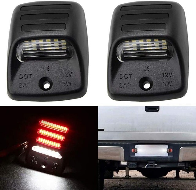 LED License Plate Light For Toyota Tundra SR5 Extended Cab Pickup 4
