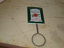 Tin Litho Clip Minnesota Patent Great Graphics Great Condition  