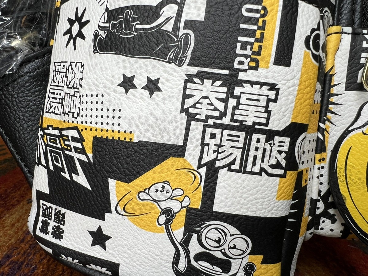 RARE Loungefly Mini Backpack Minions Rise Of Gru Karate New  display picture 1