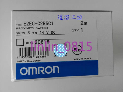 1Pcs New Omron sensor E2EC-C2R5C1 2M