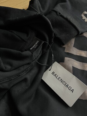 balenciaga crypto hoodie BB | eBay