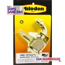 Milodon 18202, One Cadmium Oil Pump Pick-Up - Bbc Extreme Duty Performance Parts