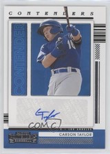 2021 Panini Contenders Contenders Auto Carson Taylor #CA-CT Auto 0ex2