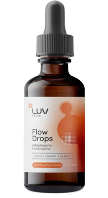 Health LUV Flow Drops - Health LUV Flow Adaptogen Mushroom Blend Drops [ USA ]